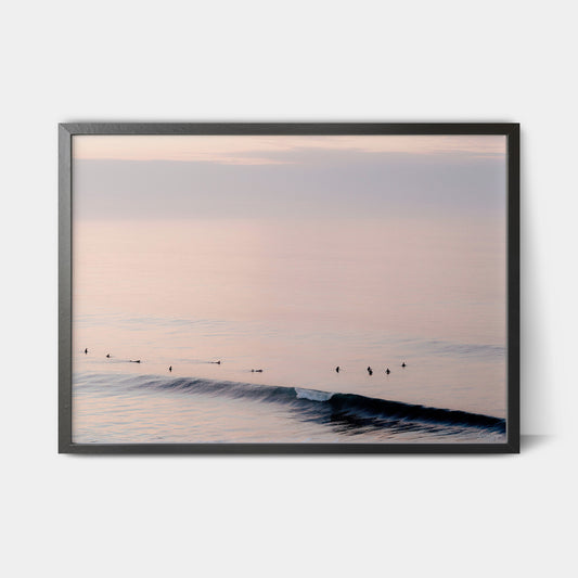 People In Motion VI Art Print