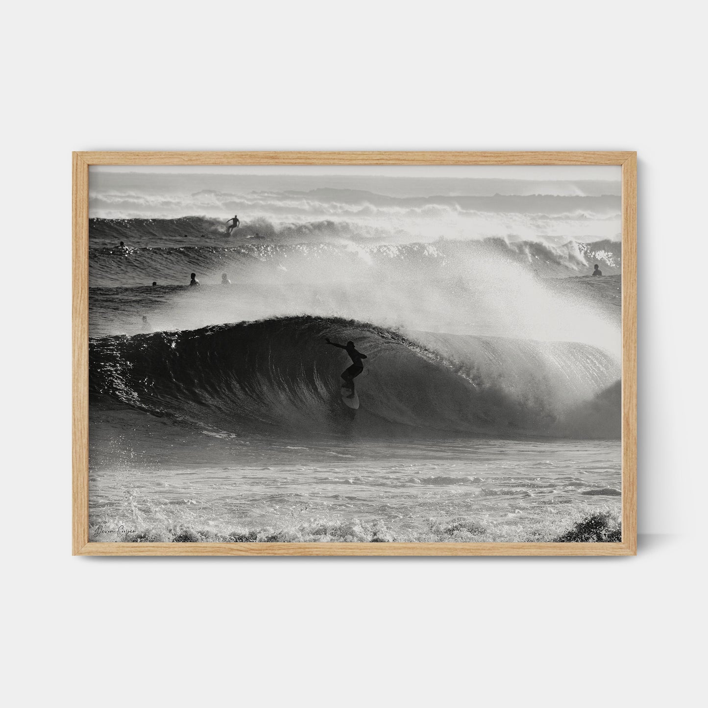 Waves In Motion IX Art Print