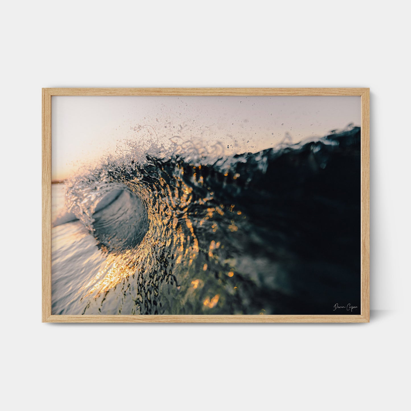 Waves In Motion III Art Print