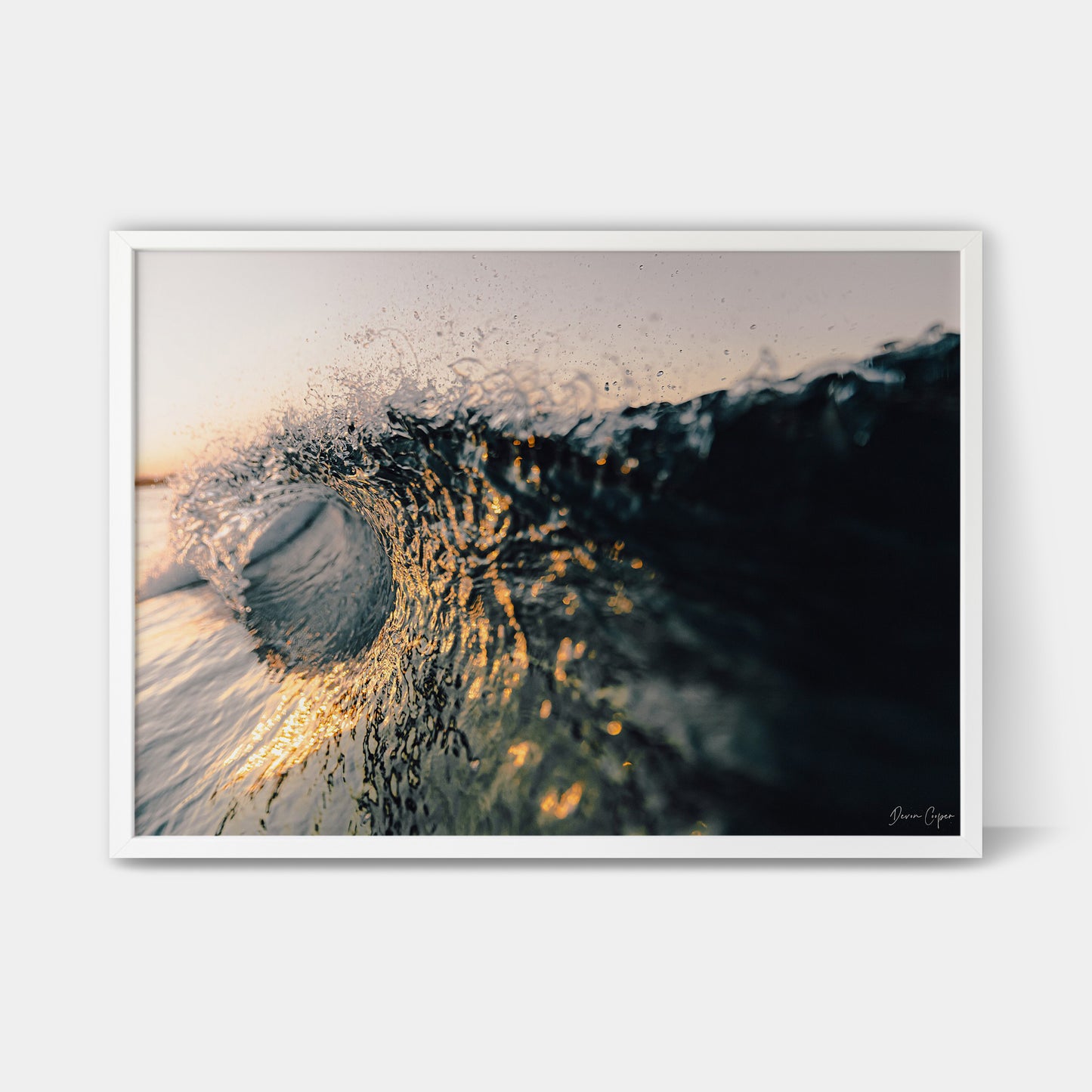 Waves In Motion III Art Print