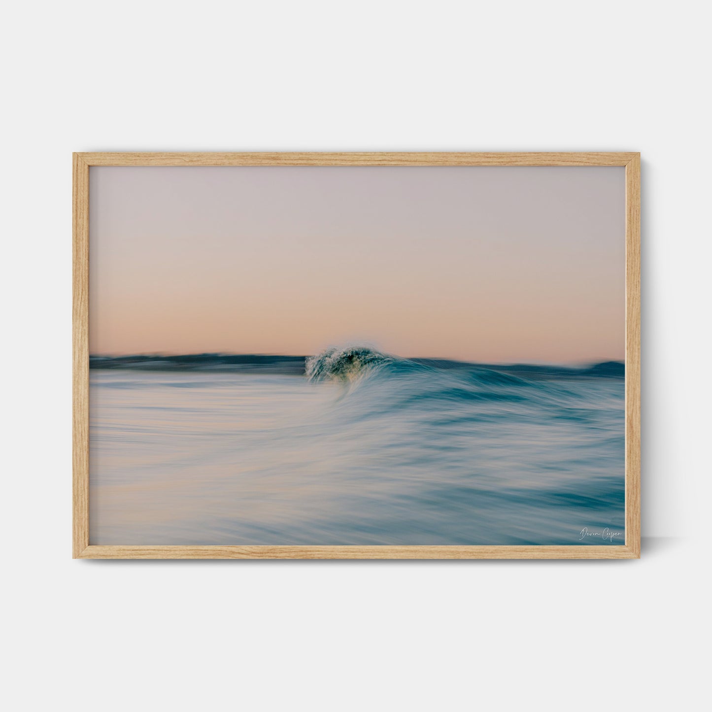 Waves In Motion V Art Print